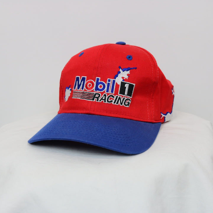 Vintage 90's Jeremy Mayfield Mobil1 Racing Hat - OS-NEWLIFE Clothing