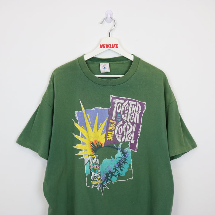 Vintage 1995 March for Jesus Tee - XL-NEWLIFE Clothing