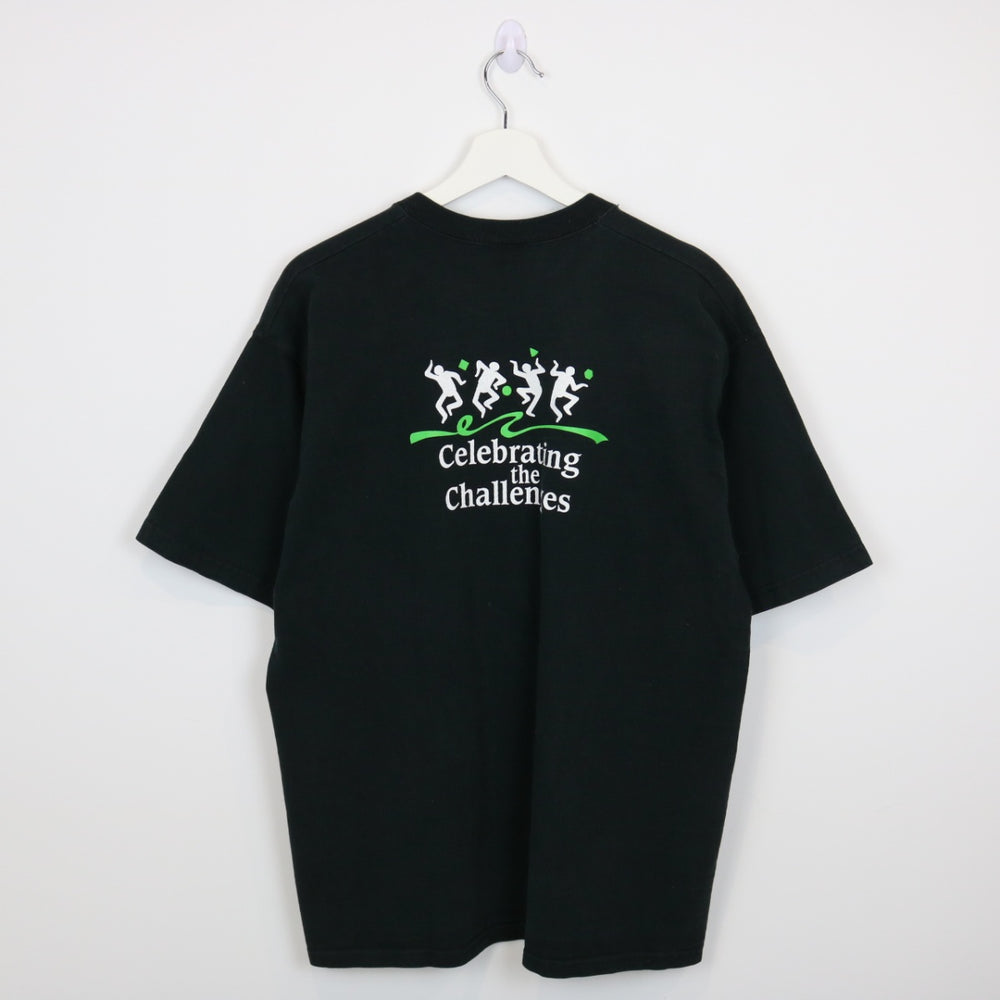 Vintage 90's Celebrate the Challenges Tee - L-NEWLIFE Clothing