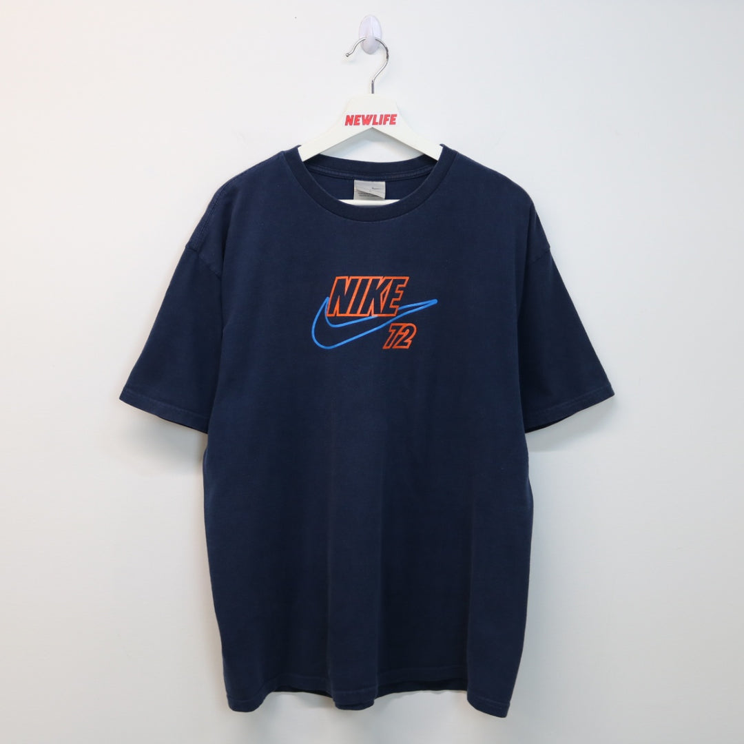 Vintage 00's Nike Spellout Tee - L-NEWLIFE Clothing