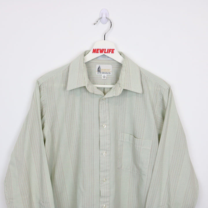 Vintage 90's London Fog Striped Button Up - M-NEWLIFE Clothing