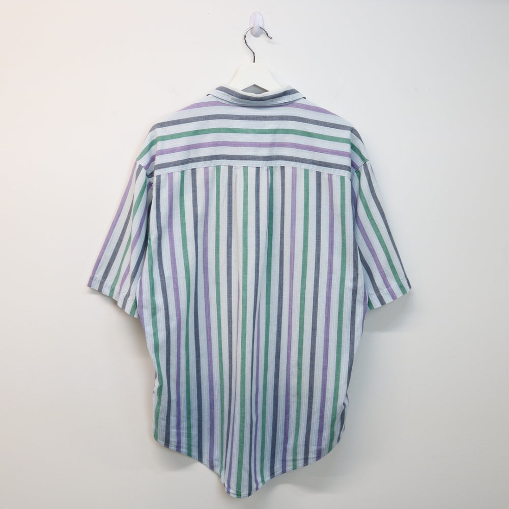 Vintage 90's Dockers Striped Button Up - M-NEWLIFE Clothing
