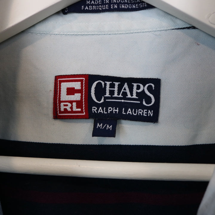 Vintage 90's Chaps Ralph Lauren Color Blocked Button Up - M-NEWLIFE Clothing