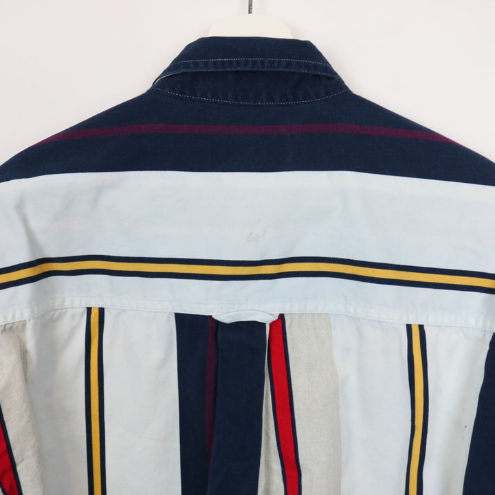 Vintage 90's Chaps Ralph Lauren Color Blocked Button Up - M-NEWLIFE Clothing