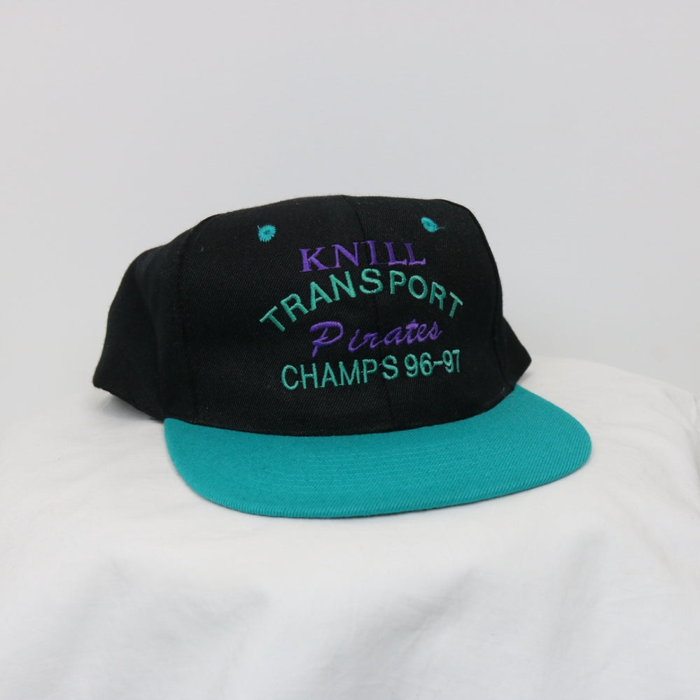 Vintage 1996 Knill Transport Pirates Hat - OS-NEWLIFE Clothing