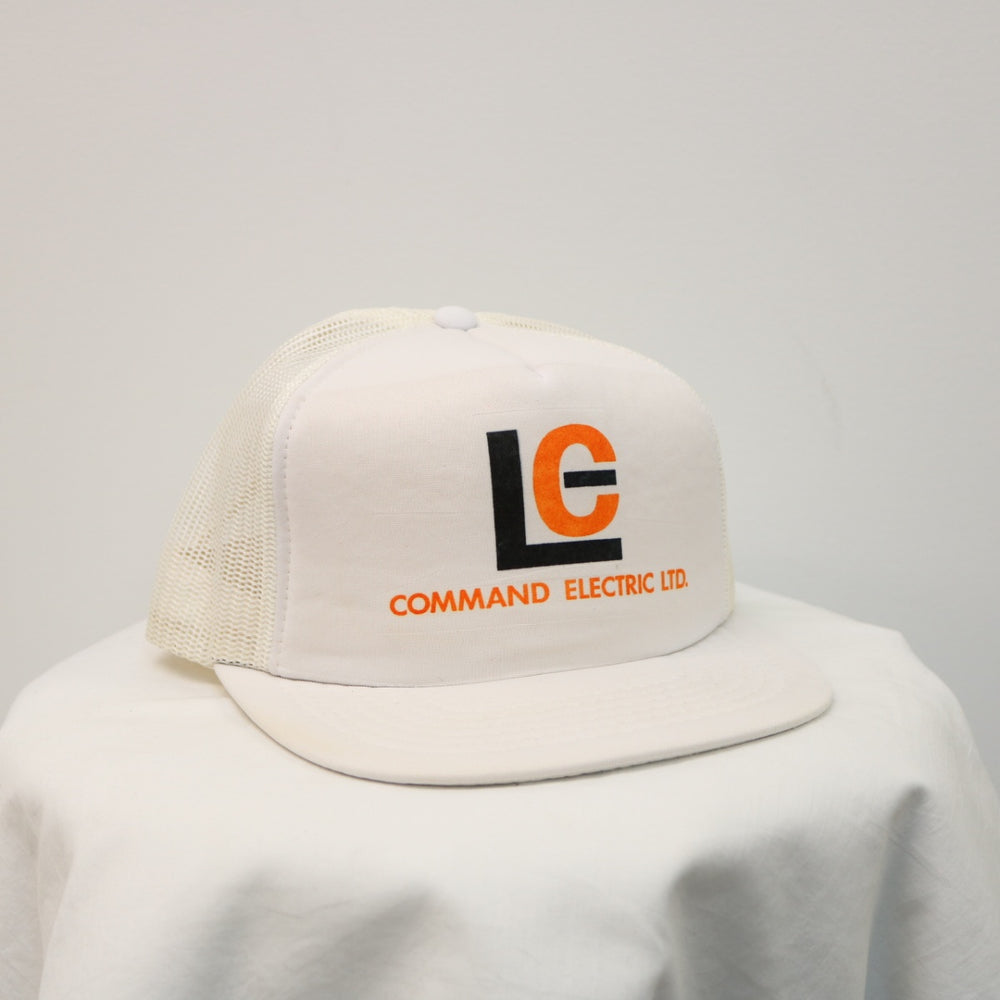 Vintage 80's Command Electric Trucker Hat - OS-NEWLIFE Clothing