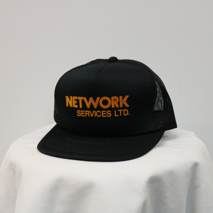Vintage 80's Network Services Trucker Hat - OS-NEWLIFE Clothing