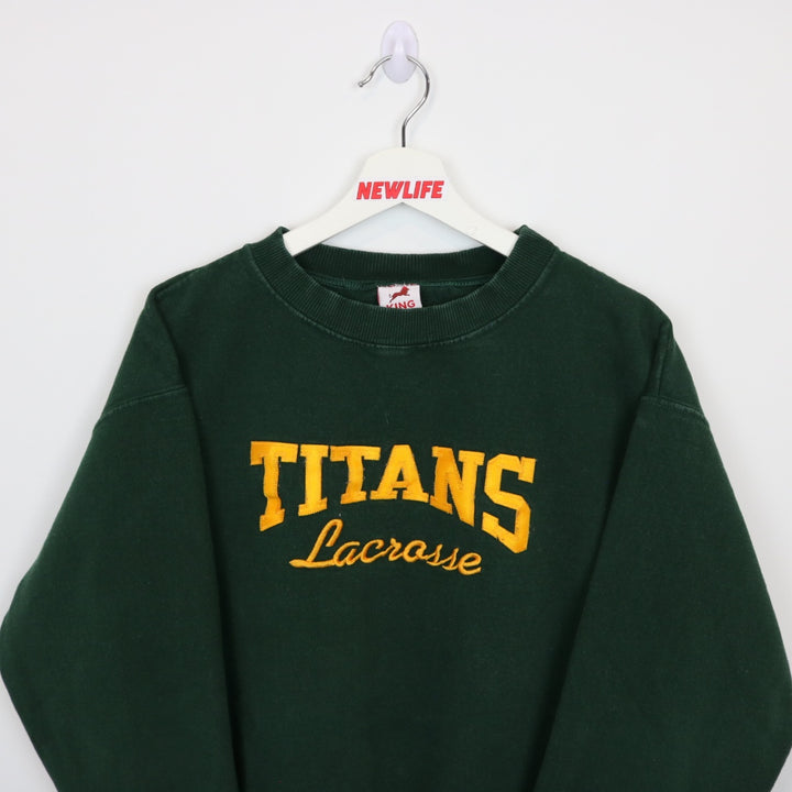 Vintage Titans Lacrosse Crewneck - M-NEWLIFE Clothing