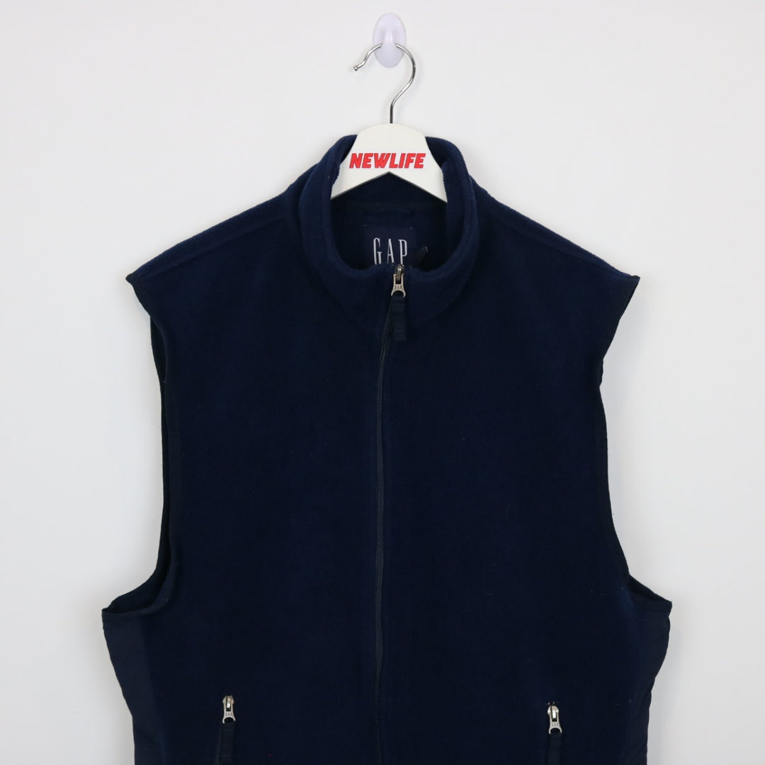Vintage 1999 GAP Fleece Vest - L-NEWLIFE Clothing