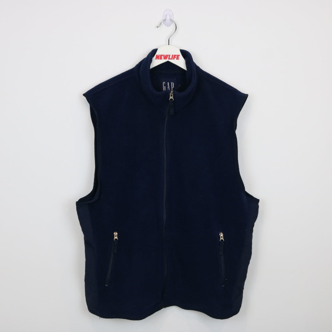 Vintage 1999 GAP Fleece Vest - L-NEWLIFE Clothing