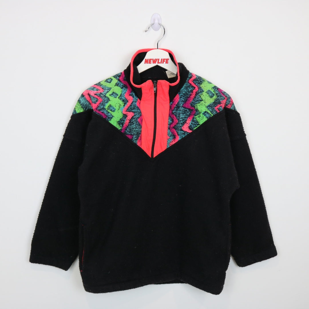 Vintage 90's Fleece Quarter Zip Sweater - XS/S-NEWLIFE Clothing