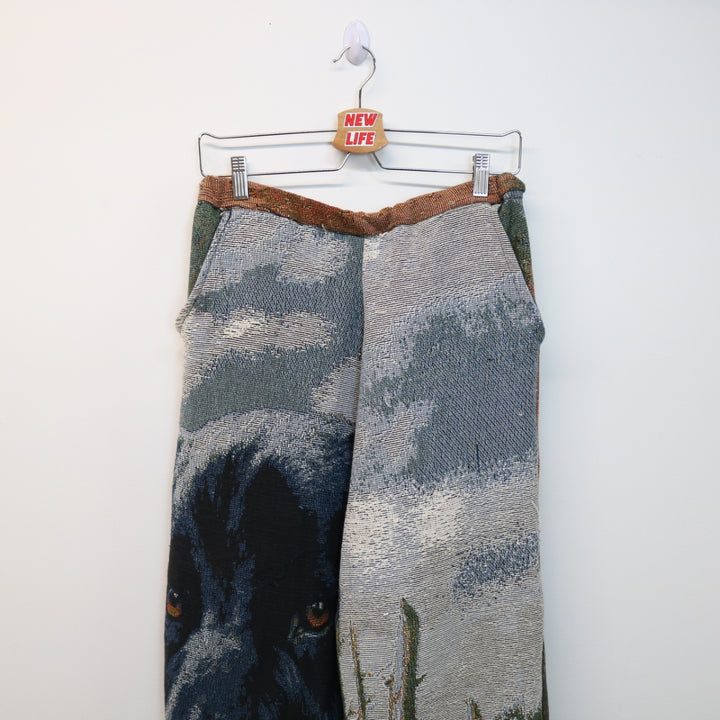 Reworked Vintage Dog Tapestry Nature Pants - M-NEWLIFE Clothing