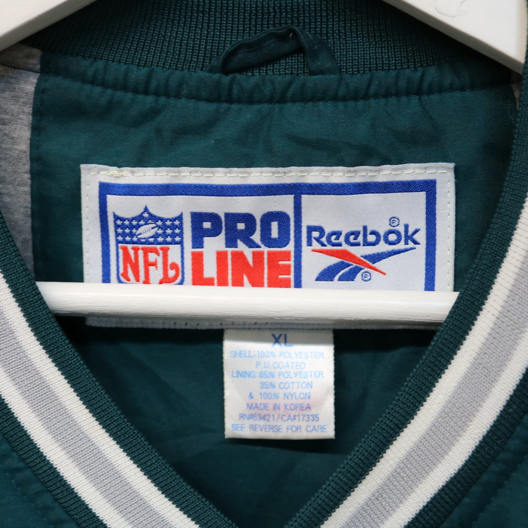 Vintage 90's Philadelphia Eagles NFL Pullover Windbreaker - XL-NEWLIFE Clothing