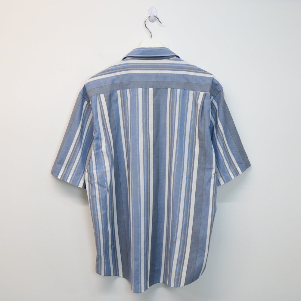 Vintage 90's Striped Short Sleeve Button Up - M-NEWLIFE Clothing