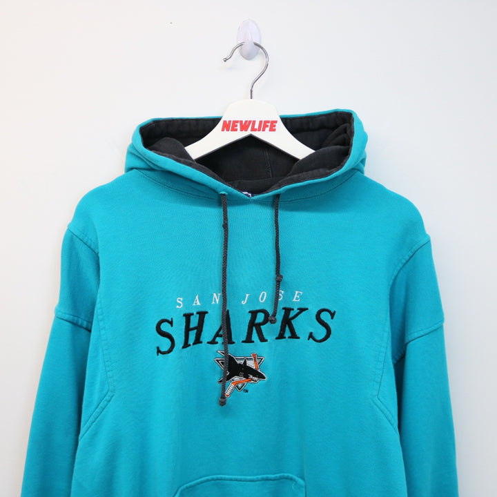 Vintage 90's San Jose Sharks Hoodie - M-NEWLIFE Clothing