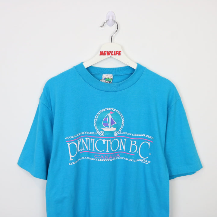 Vintage 1990 Penticton BC Tee - L-NEWLIFE Clothing
