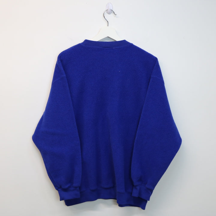 Vintage 90's Cotton Ginny Fleece Sweater - L-NEWLIFE Clothing