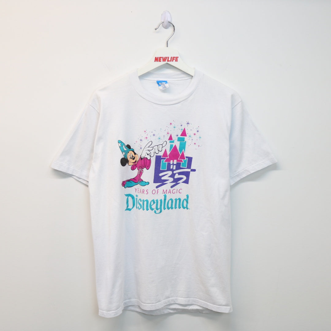 Vintage 1990 35 Years of Magic Disneyland Tee - M-NEWLIFE Clothing