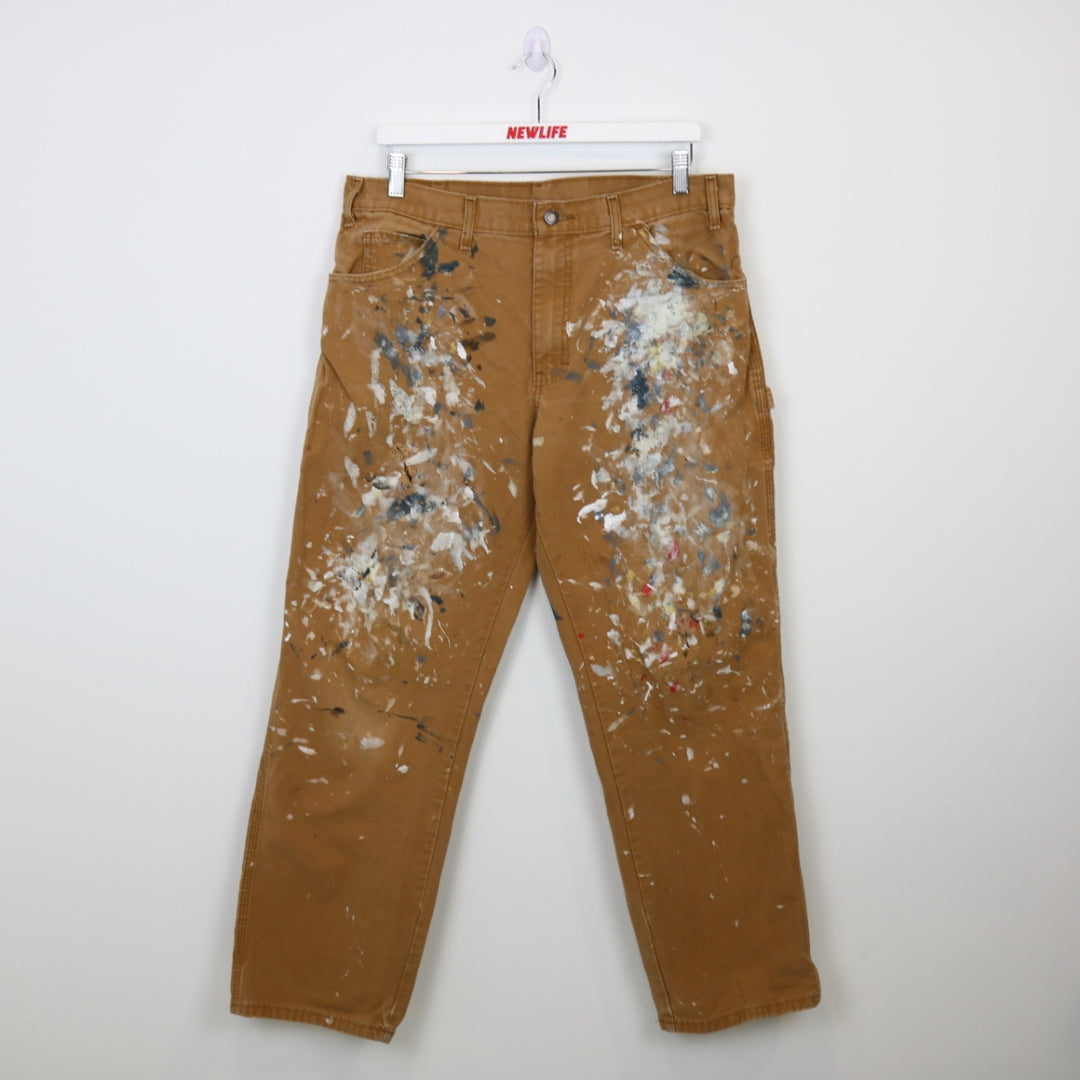 Dickies Paint Splattered Carpenter Work Pants - 34"-NEWLIFE Clothing