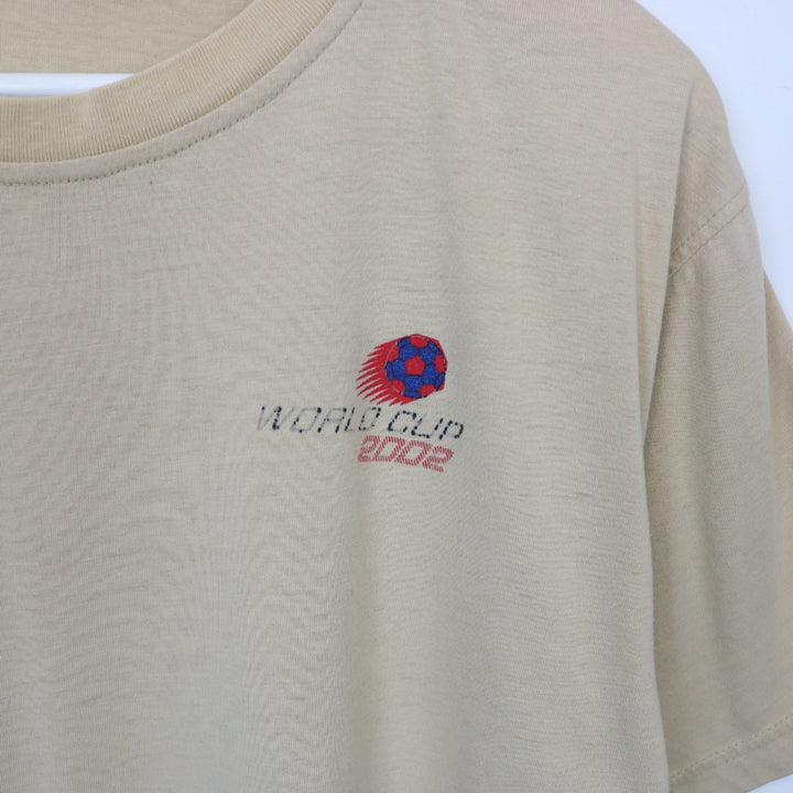 Vintage 2002 World Cup Soccer Tee - M-NEWLIFE Clothing
