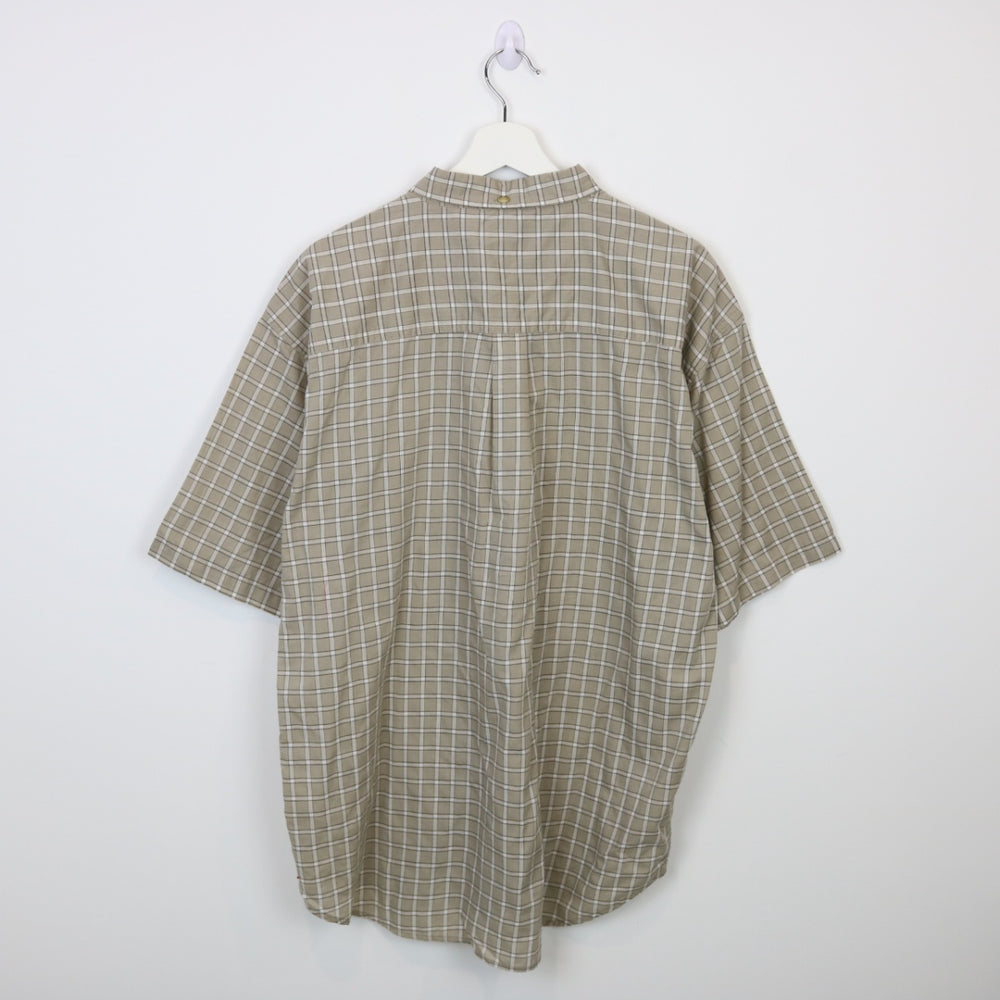Vintage 90's Plaid Short Sleeve Button Up - L-NEWLIFE Clothing