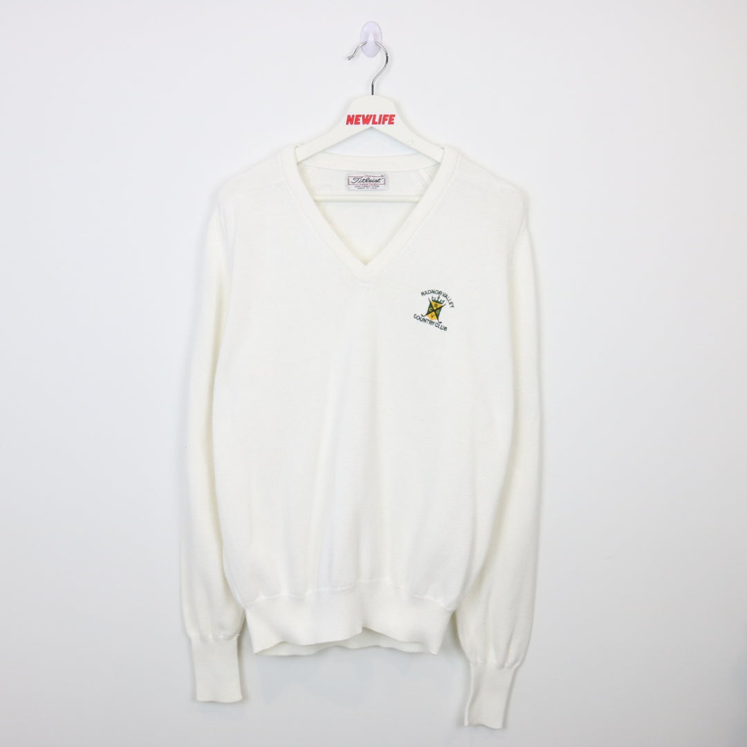 Vintage 90's Manor Valley Country Club Knit Sweater - M-NEWLIFE Clothing