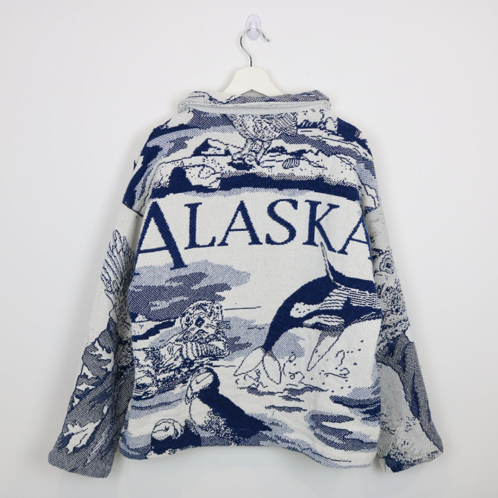 Reworked Vintage Alaska Nature Tapestry Jacket - M-NEWLIFE Clothing