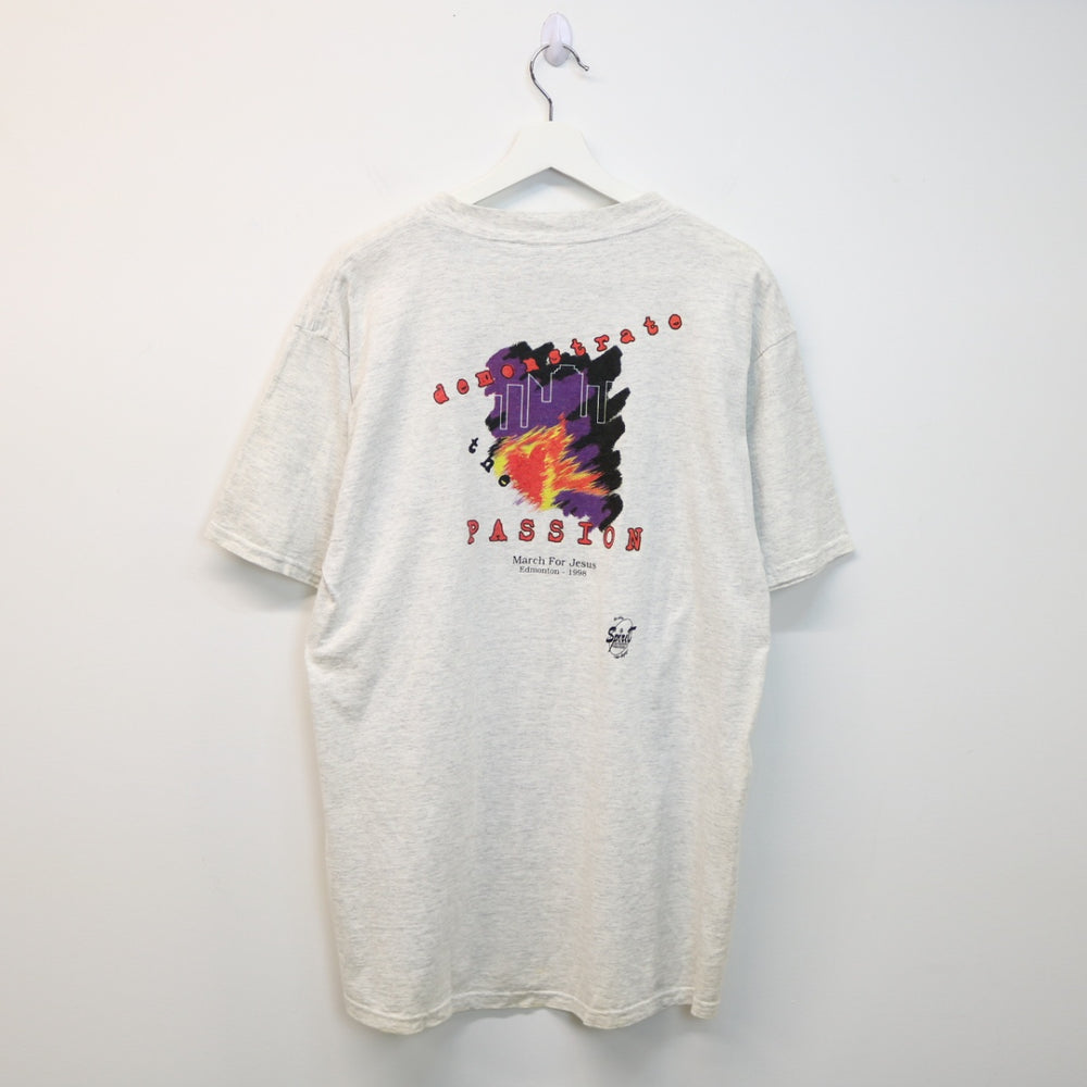 Vintage 1998 March for Jesus Tee - L-NEWLIFE Clothing