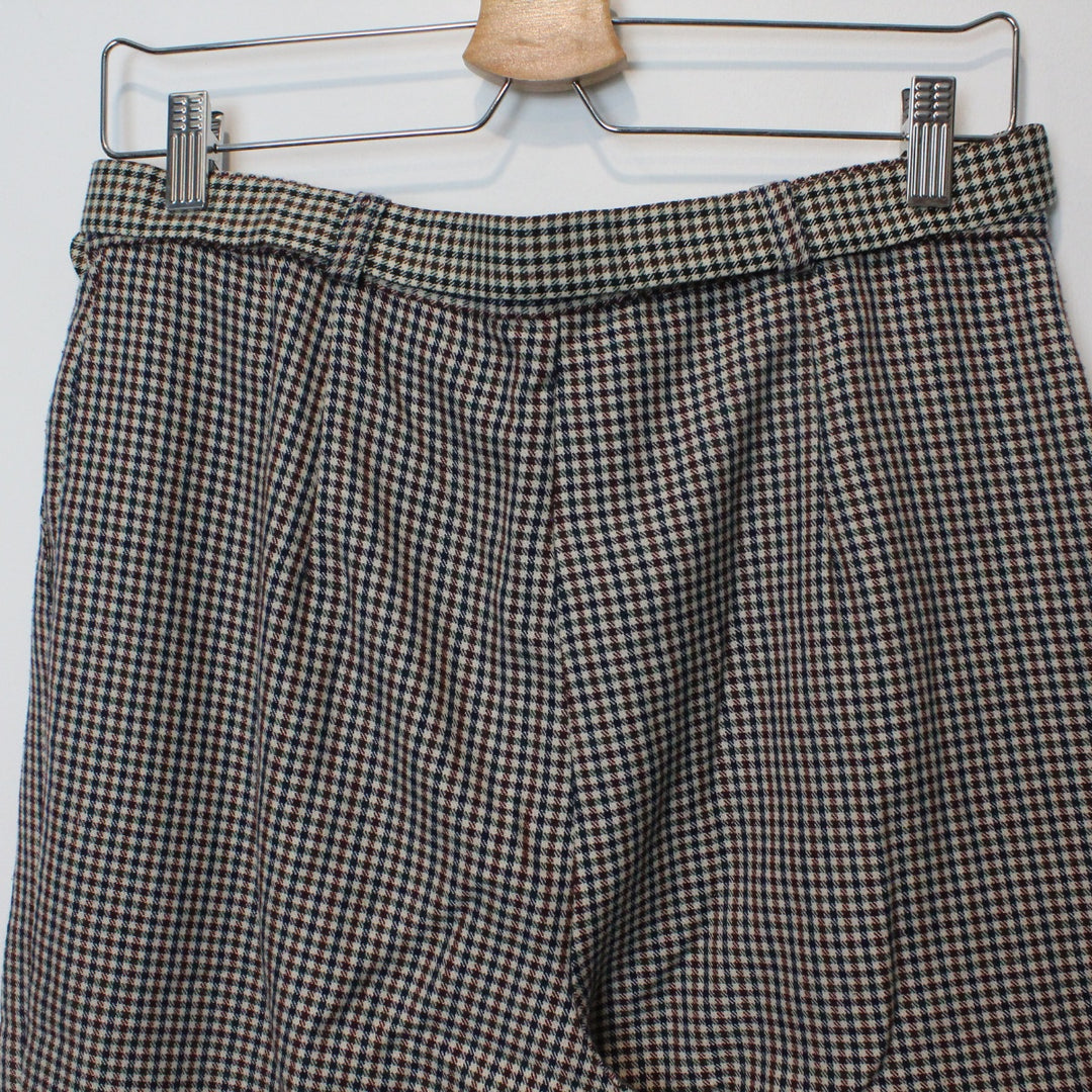 Vintage Plaid Dress Pants - 31"-NEWLIFE Clothing