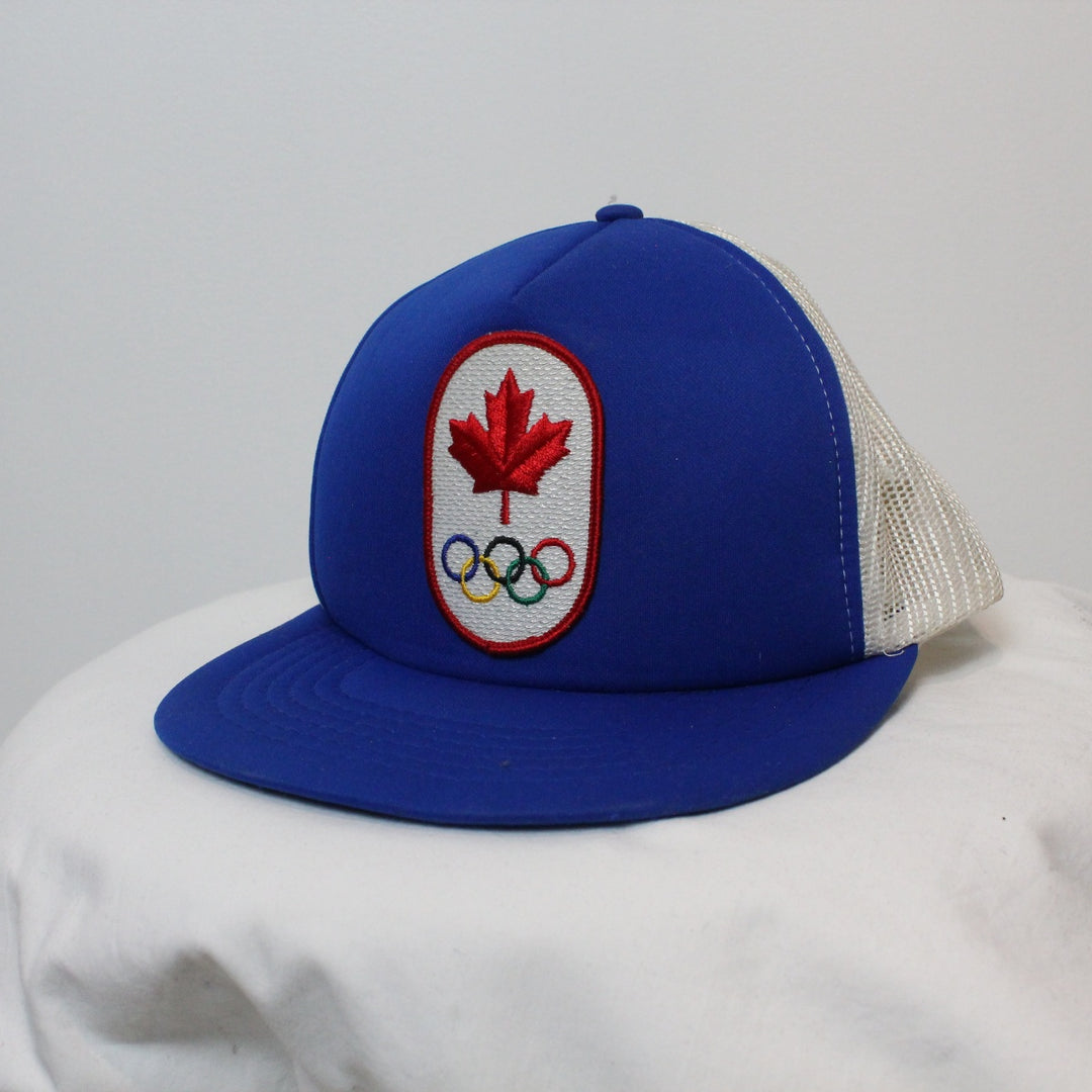 Vintage Canada Olympics Trucker Hat - OS-NEWLIFE Clothing