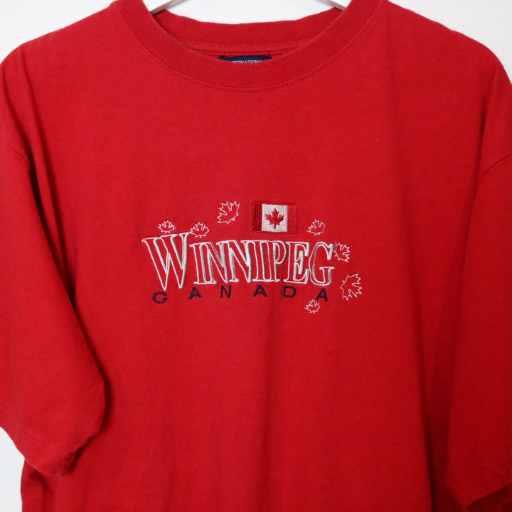 Vintage Winnipeg Canada Tee - L-NEWLIFE Clothing
