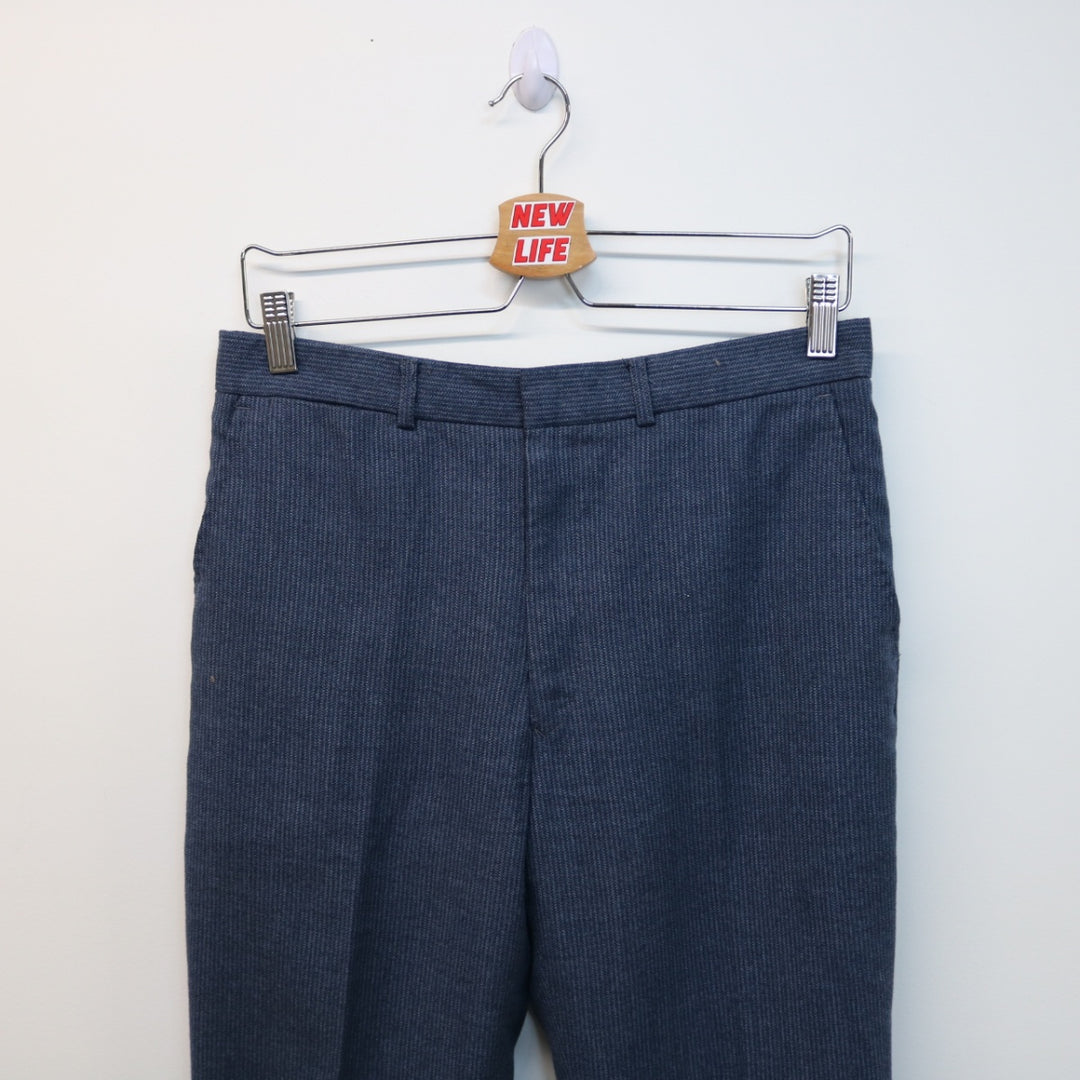 Vintage Wrangler Pleated Striped Trousers - 31"-NEWLIFE Clothing