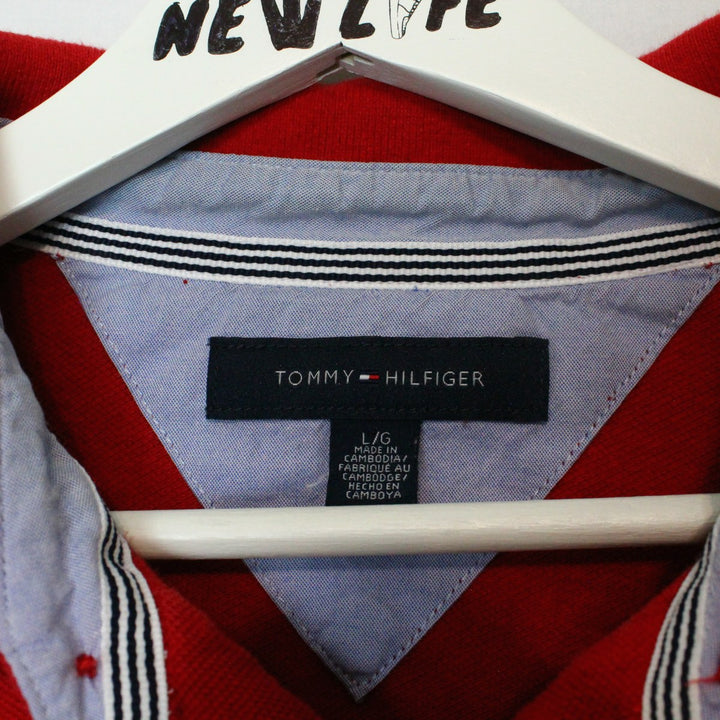 Reworked Vintage Tommy Hilfiger Polo Shirt - L-NEWLIFE Clothing