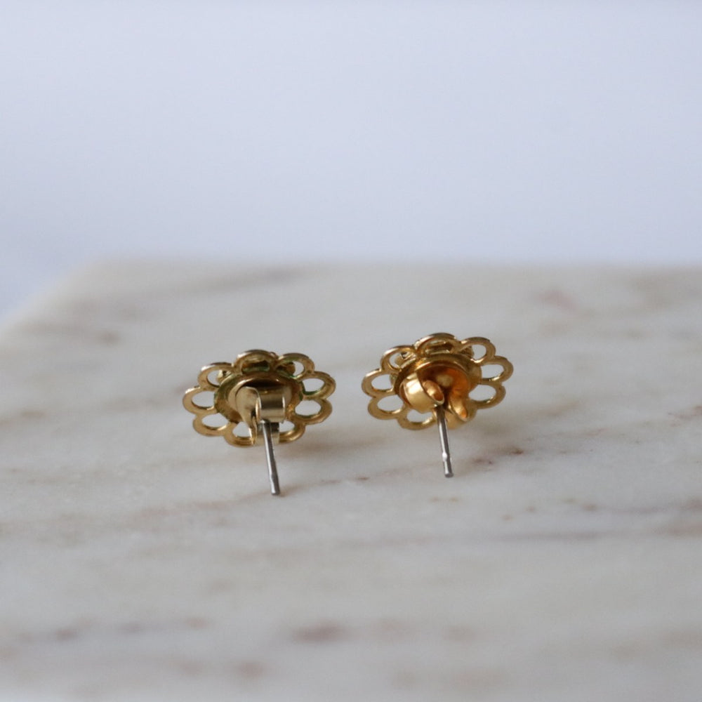 Embroidered Stud Earrings - OS-NEWLIFE Clothing