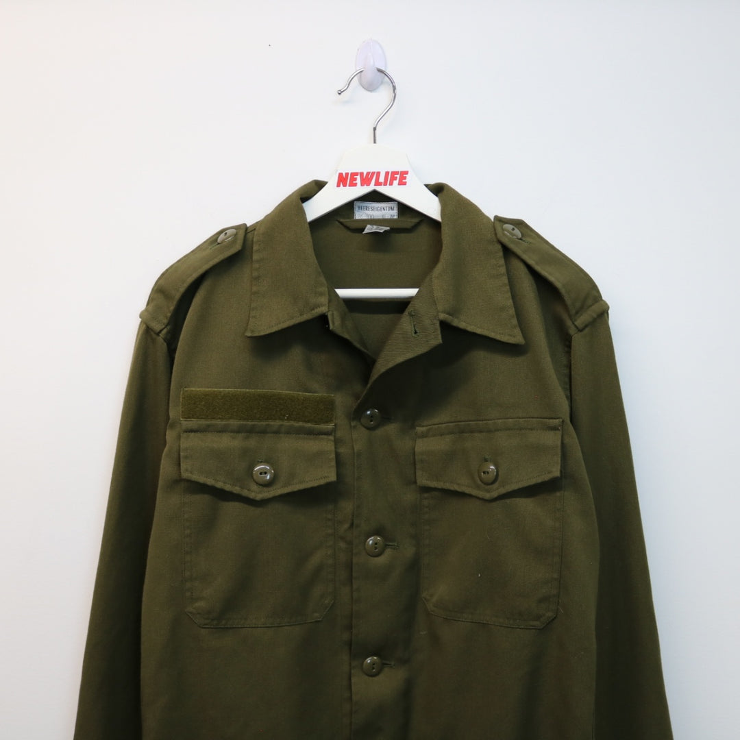 Vintage 1994 Military Button Up - M-NEWLIFE Clothing