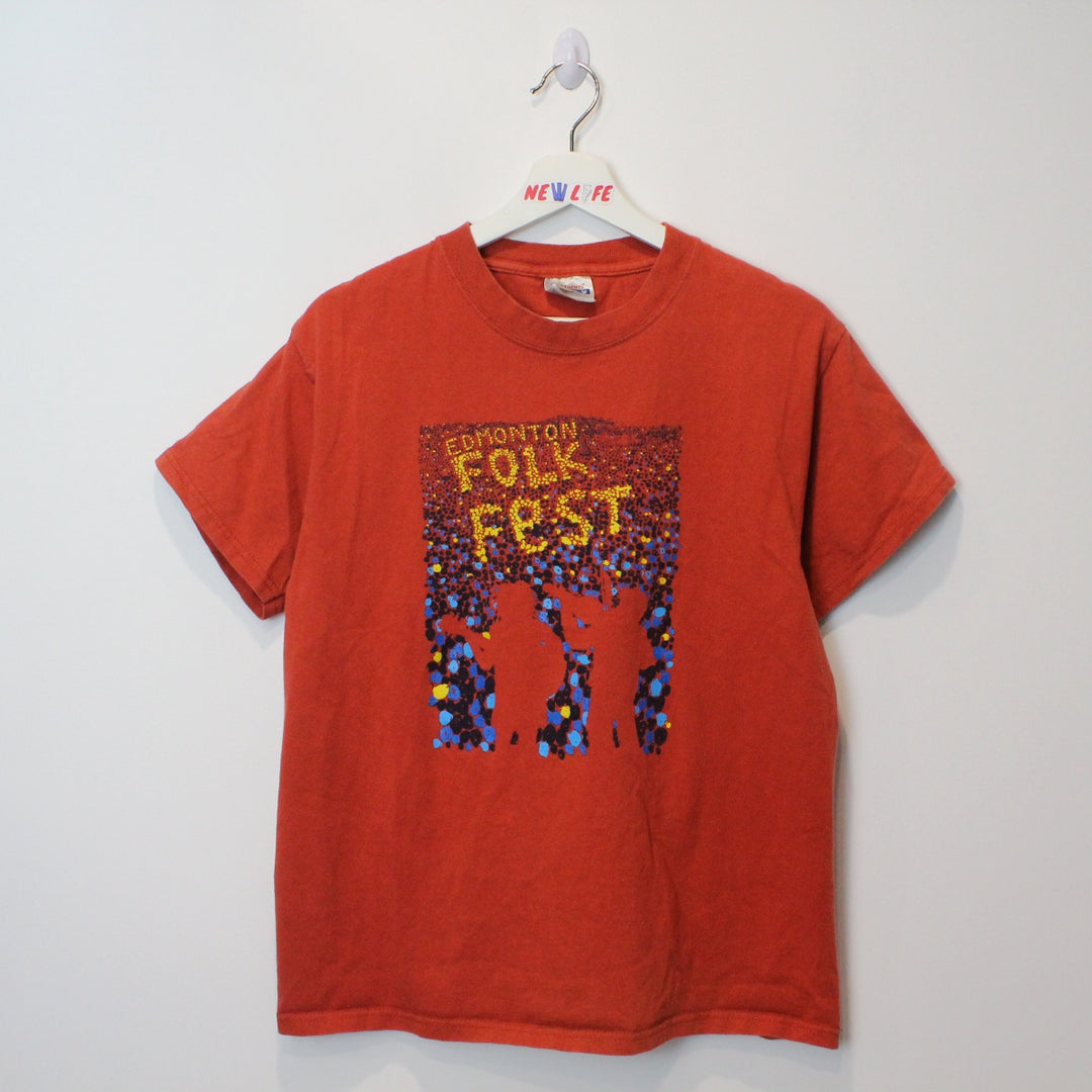 Vintage 2003 Folk Fest Tee - M-NEWLIFE Clothing