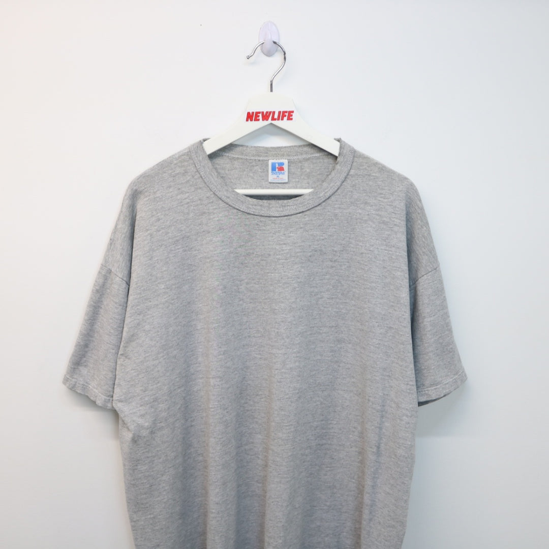 Vintage 80's Russell Athletic Blank Tee - XL-NEWLIFE Clothing