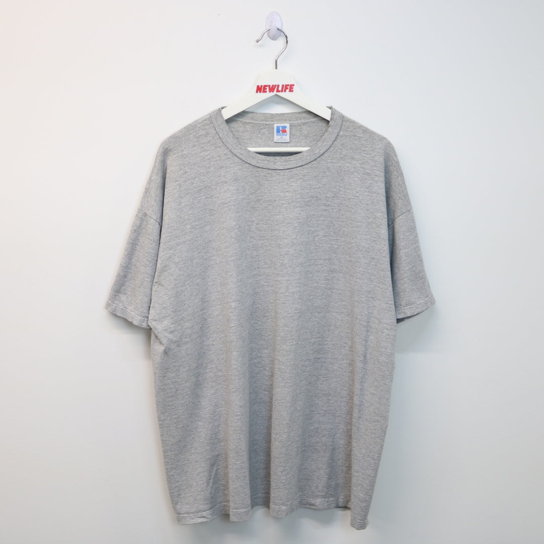 Vintage 80's Russell Athletic Blank Tee - XL-NEWLIFE Clothing