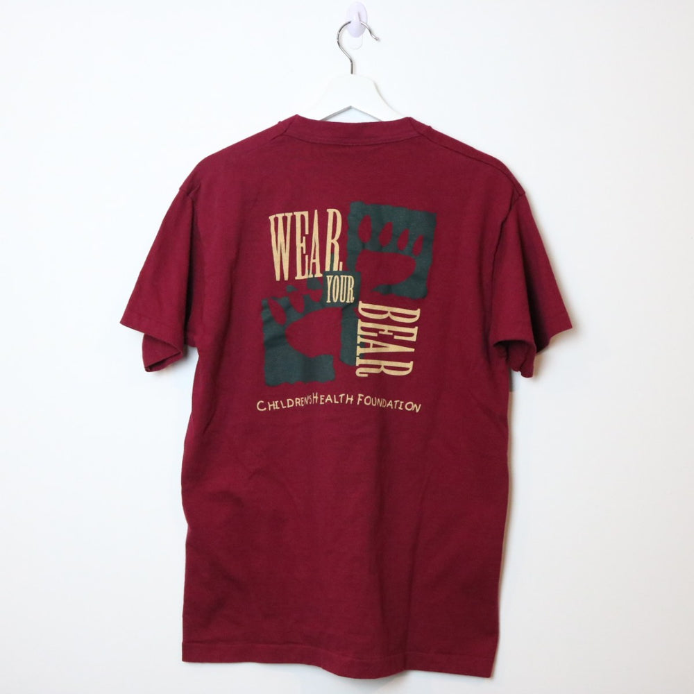 Vintage 90's Wear Your Bear Tee - L-NEWLIFE Clothing