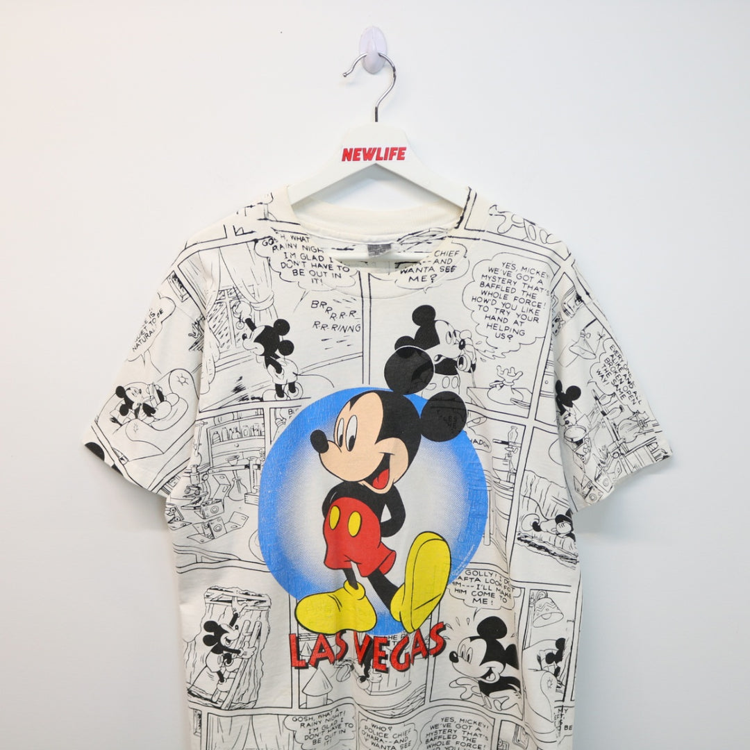 Vintage 90's Disney Mickey Mouse Comic Tee - L-NEWLIFE Clothing