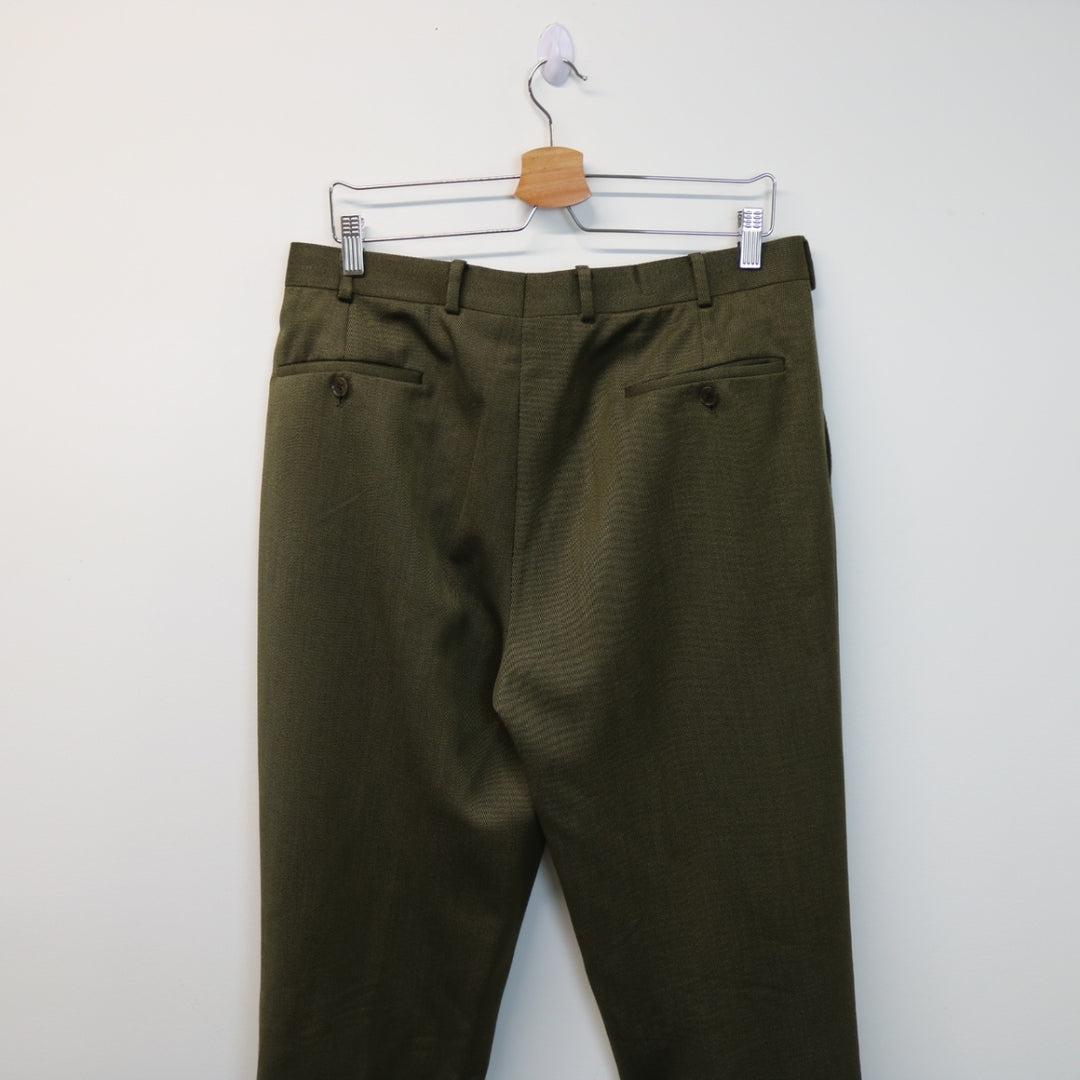 Vintage Pleated Trousers - 34"-NEWLIFE Clothing