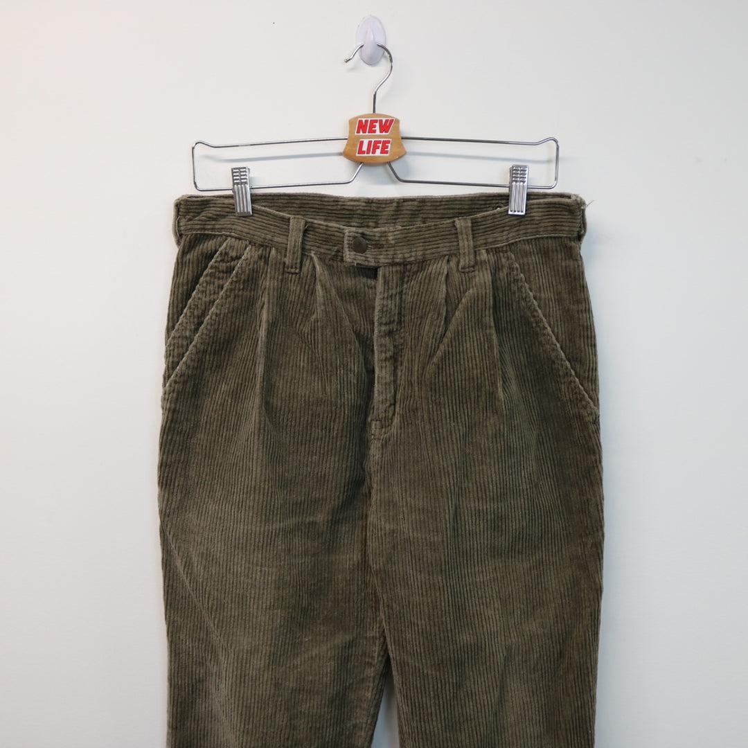 Vintage Pleated Corduory Pants - 31"-NEWLIFE Clothing