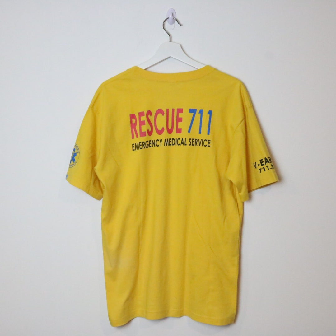 Vintage 711 Emergency Response Tee - XL-NEWLIFE Clothing