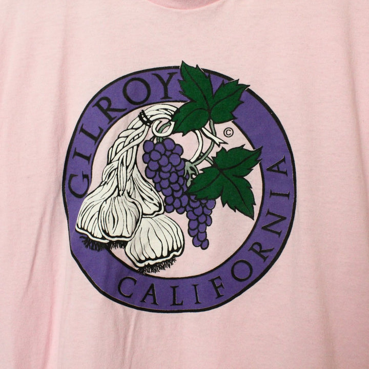 Vintage 90's Gilroy California Tee - XS/S-NEWLIFE Clothing