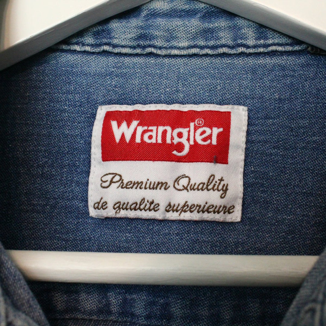 Vintage Wrangler Denim Button Up - M-NEWLIFE Clothing
