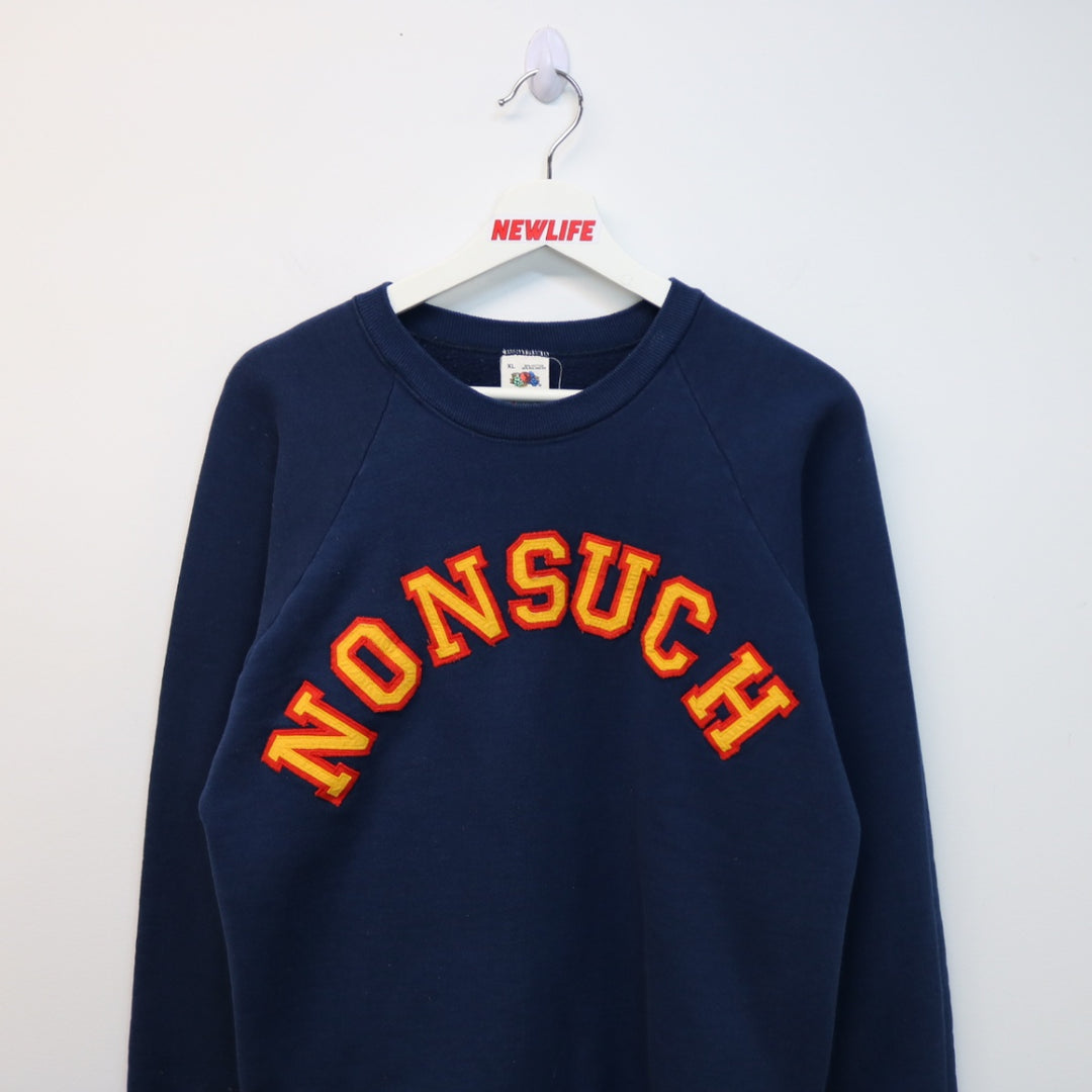 Vintage 90's Nonsuch Spellout Crewneck - S/M-NEWLIFE Clothing