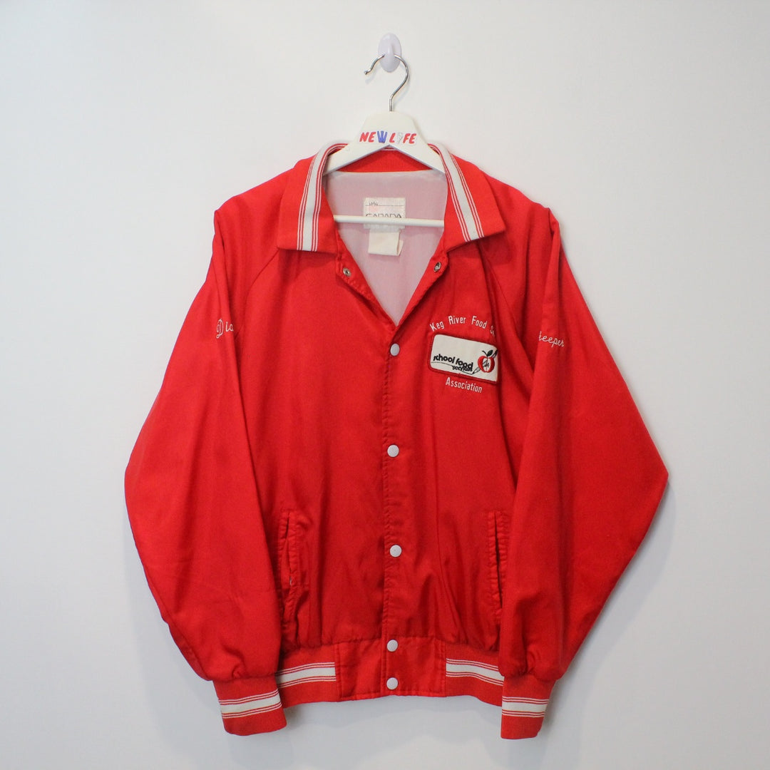 Vintage School Food Services Coaches Jacket - M-NEWLIFE Clothing