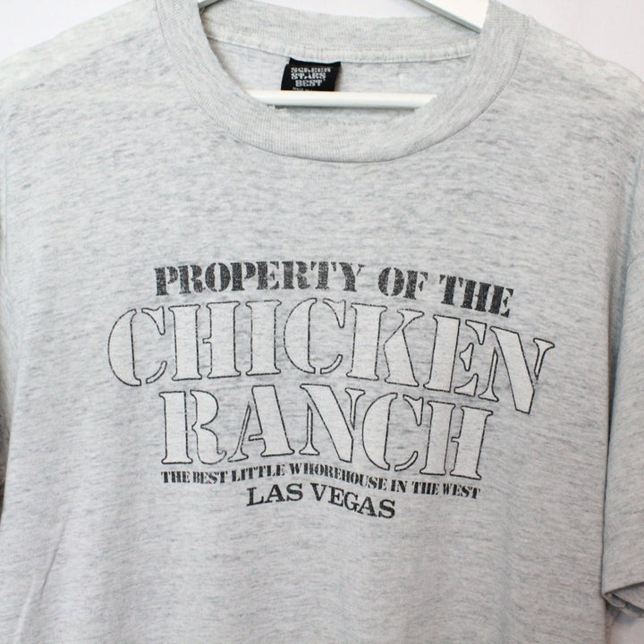 Vintage 80's Chicken Ranch Tee - M-NEWLIFE Clothing