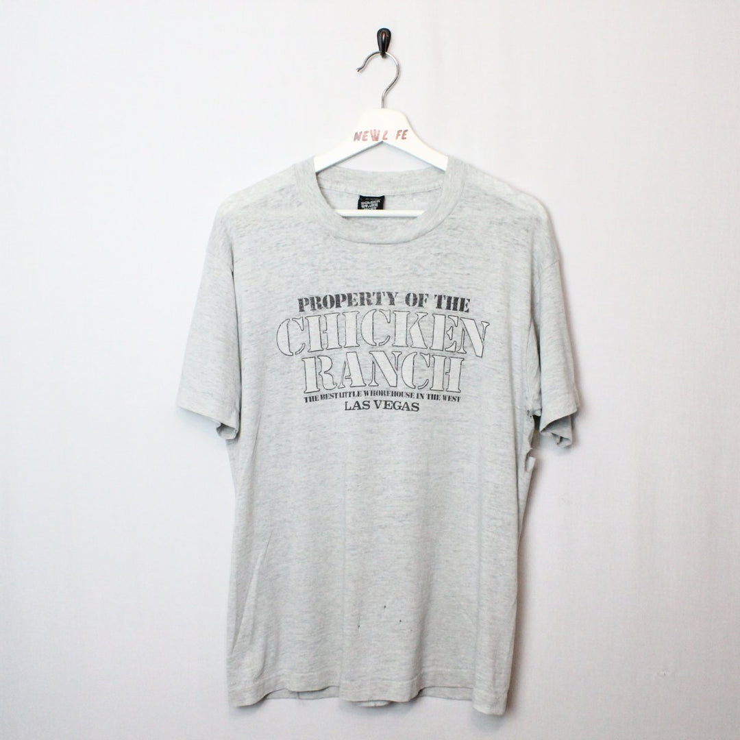 Vintage 80's Chicken Ranch Tee - M-NEWLIFE Clothing