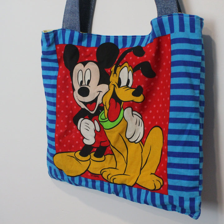 Vintage Disney Mickey Mouse Reversible Tote Bag - OS-NEWLIFE Clothing